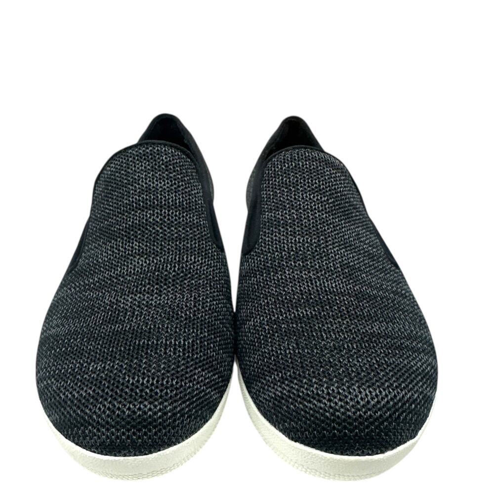 FitFlop Superskate Uberknit Loafers Sneakers Black Gray Women's size 8 - Picture 3 of 7
